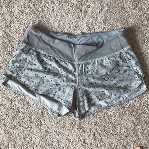 Lululemon Speed Shorts Grey 8
